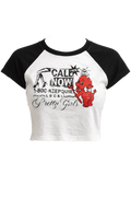"Pretty Is Evil" Croptop